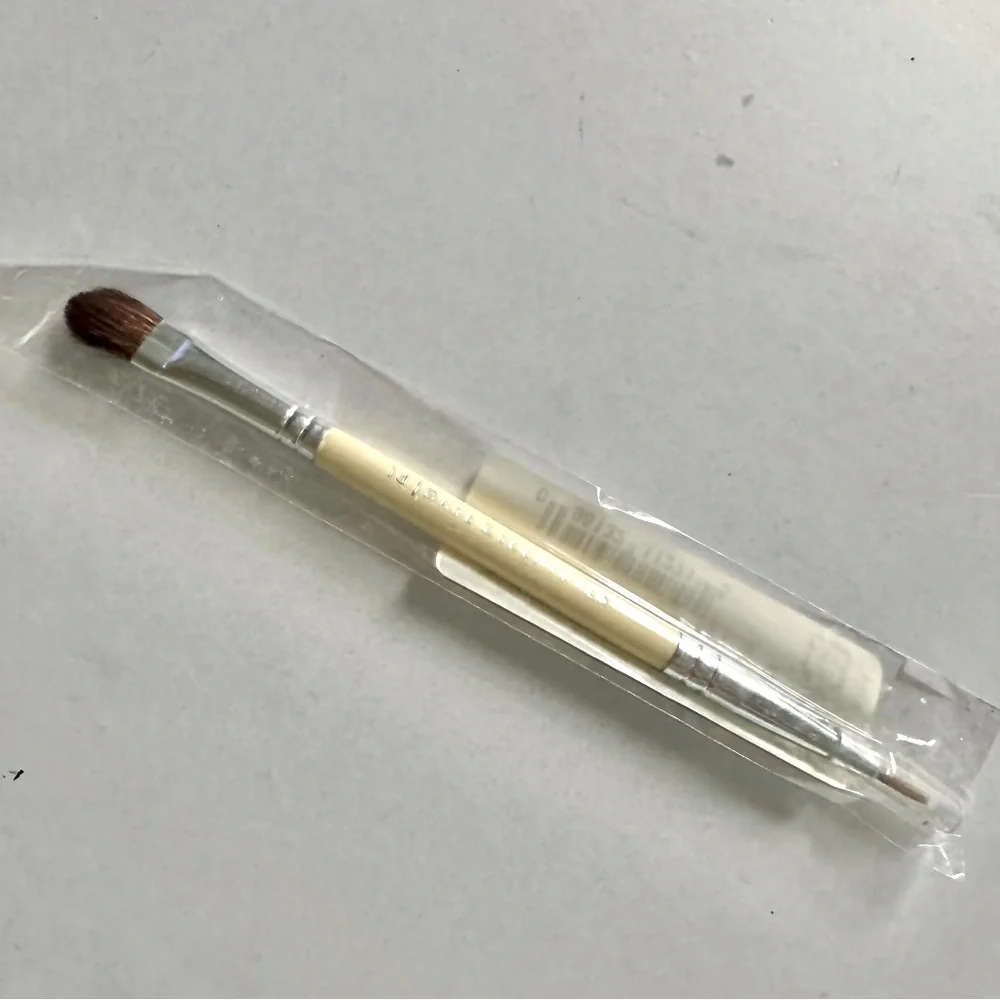 BARE ESCENTUALS BARE MINERALS DOUBLE ENDED TAPERED SHADOW LINER BRUSH NEW